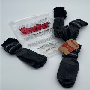 Bingpet Black Dog Boots